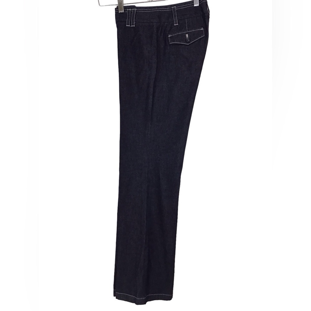 Ann Taylor Cotton Chambray Wide Leg Jeans NEW - Picture 3 of 5